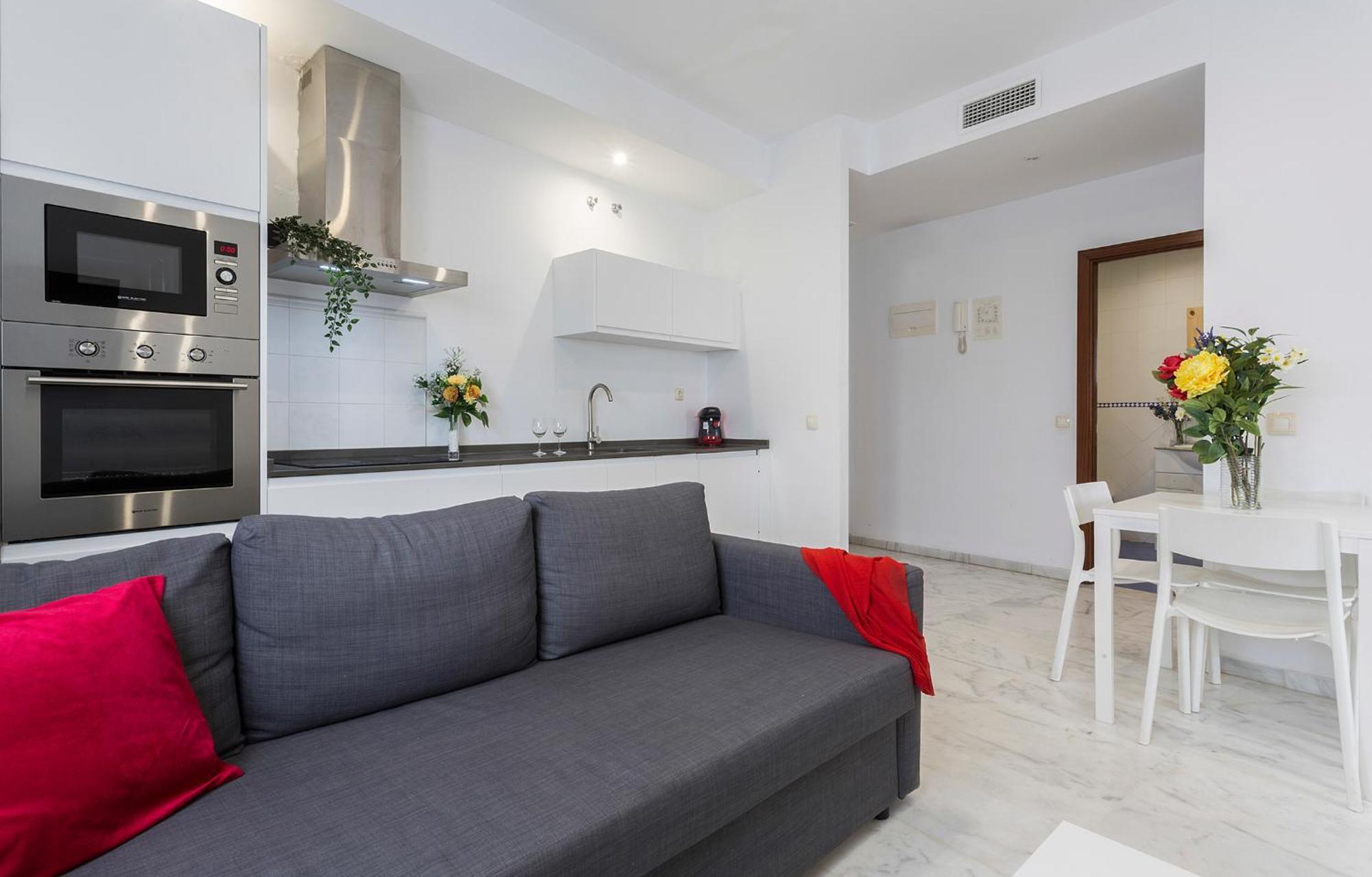 Acceso Sevilla Piscina Moderno Parking Gratis 볼무요스 외부 사진